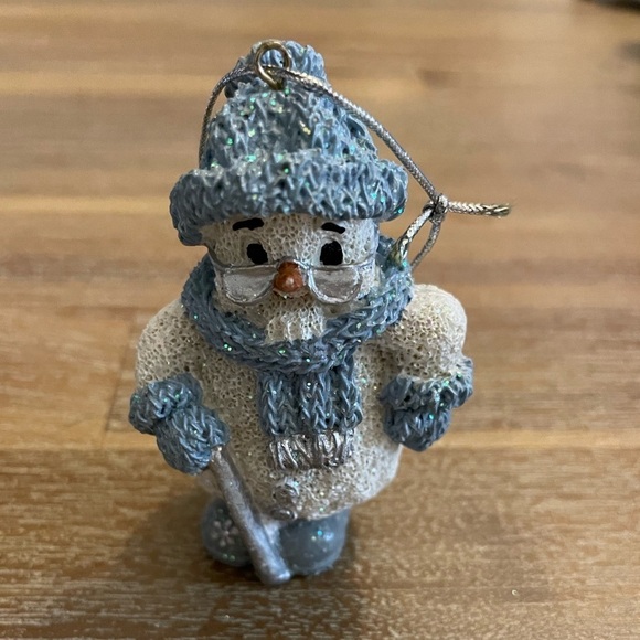 LOT (Set of 4) SNOWBUDDIES Encore Snowman Ornaments Collectibles. - Picture 7 of 10